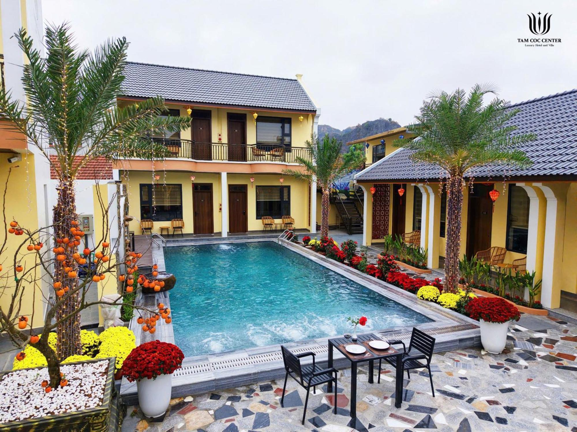 Tam Coc Center Luxury Hotel & Villa نينه بينه المظهر الخارجي الصورة