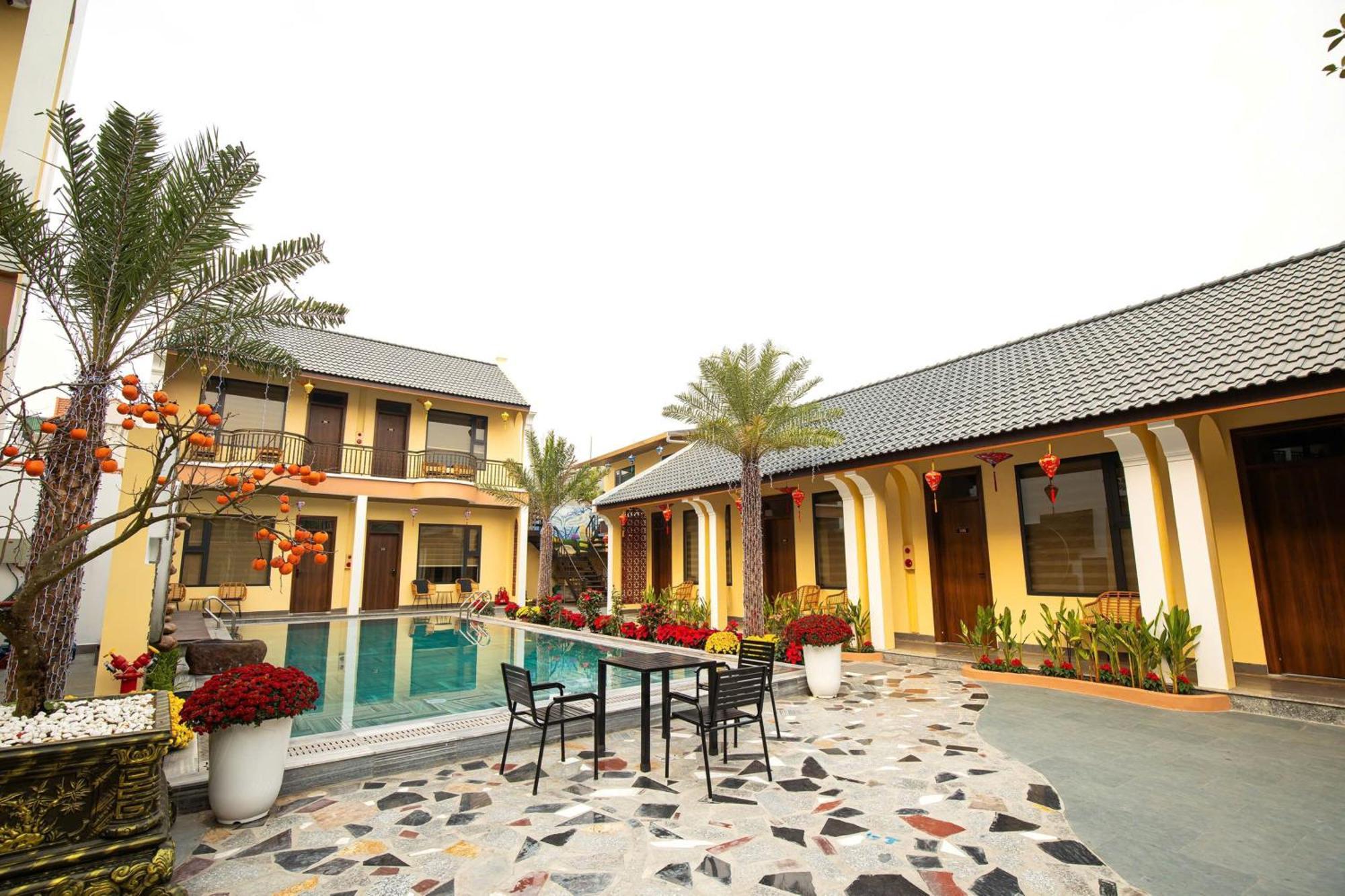 Tam Coc Center Luxury Hotel & Villa نينه بينه المظهر الخارجي الصورة