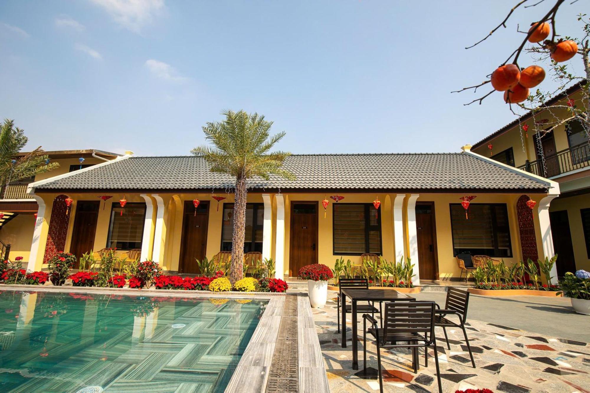 Tam Coc Center Luxury Hotel & Villa نينه بينه المظهر الخارجي الصورة