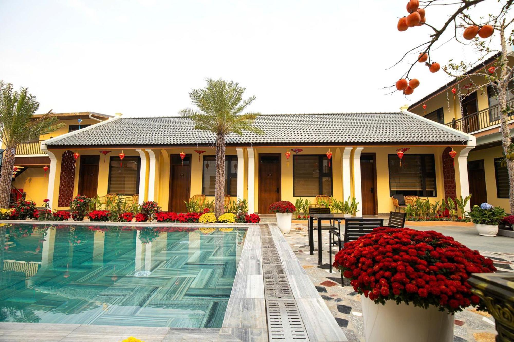 Tam Coc Center Luxury Hotel & Villa نينه بينه المظهر الخارجي الصورة