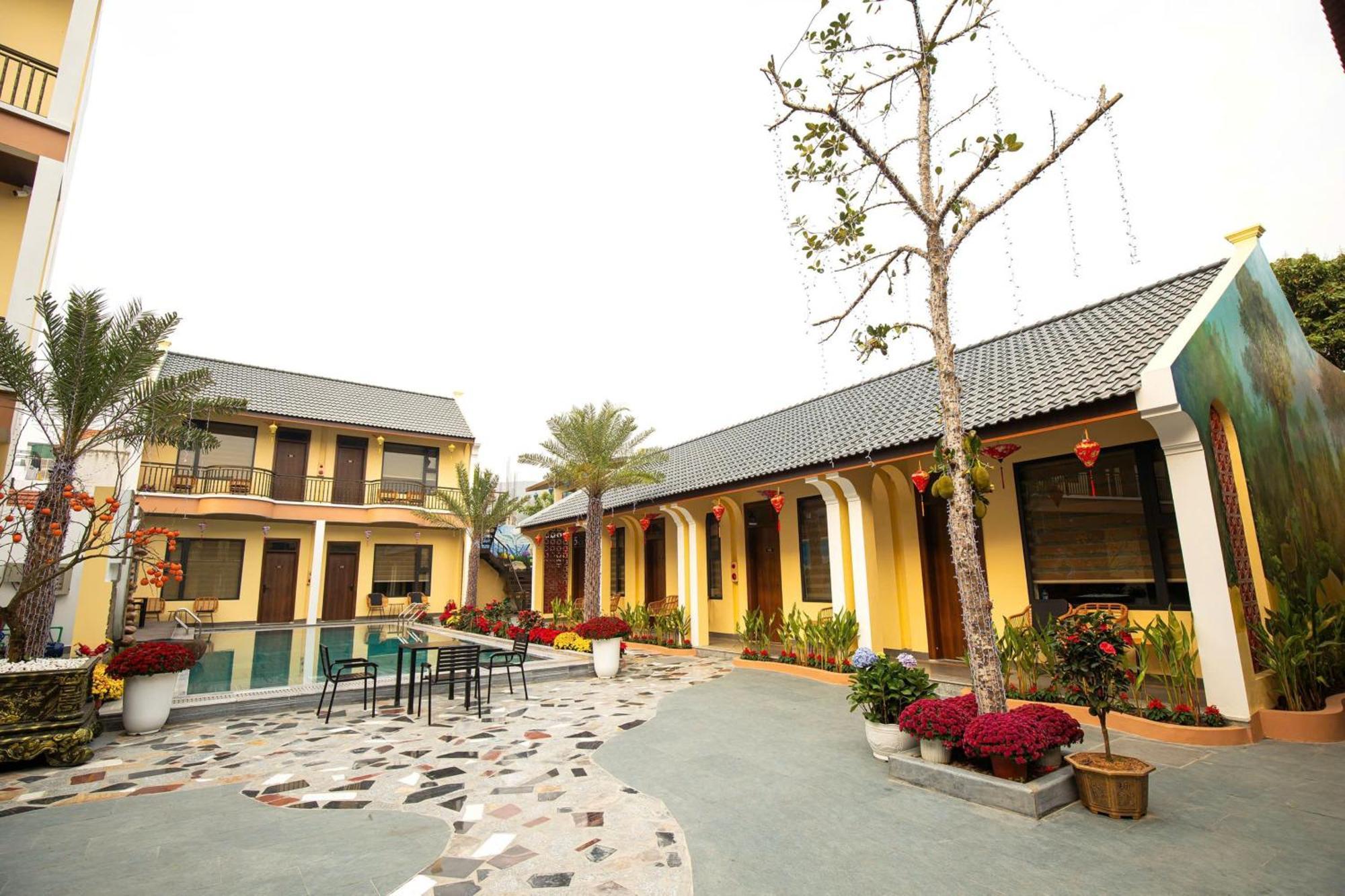 Tam Coc Center Luxury Hotel & Villa نينه بينه المظهر الخارجي الصورة