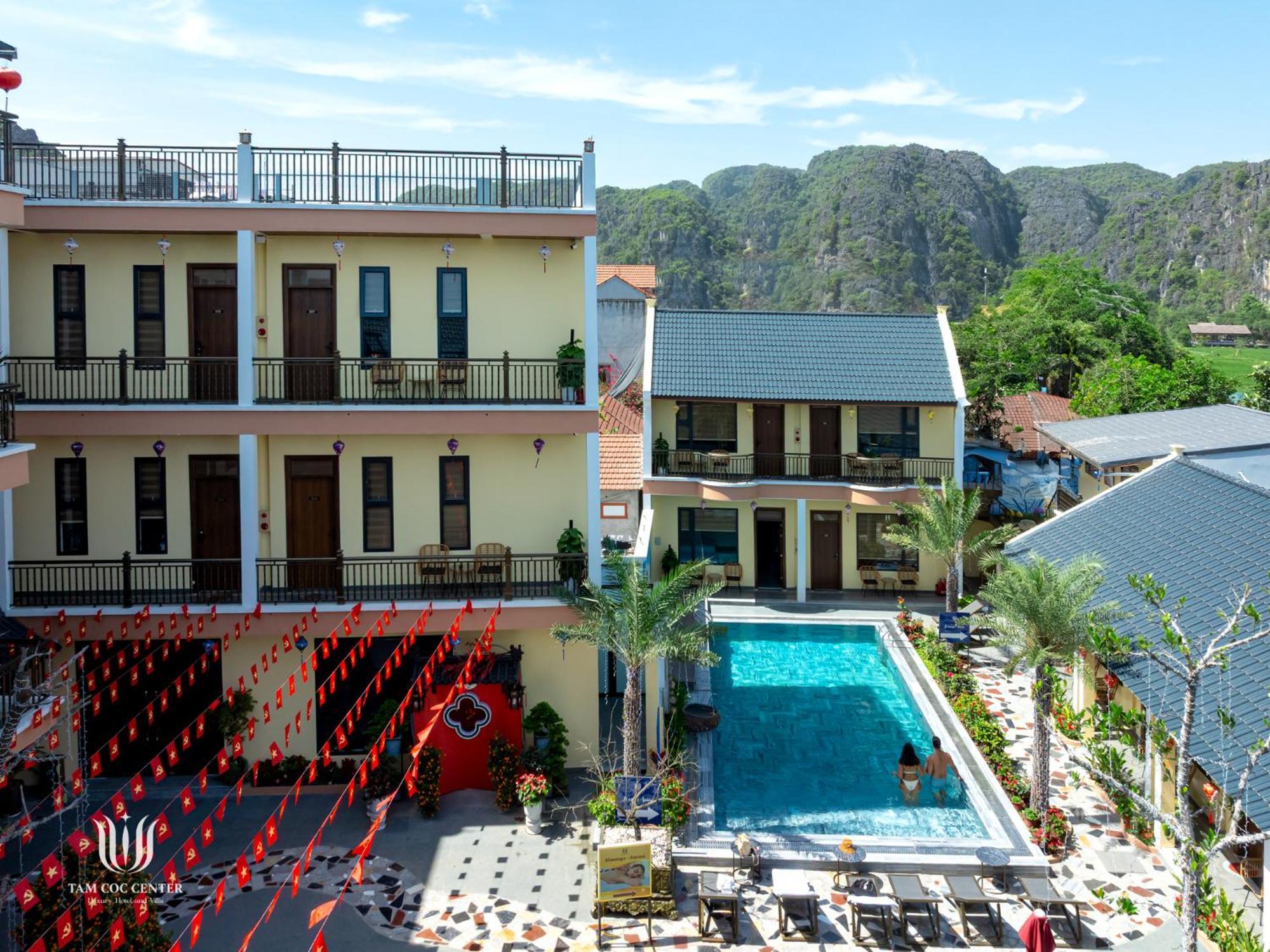 Tam Coc Center Luxury Hotel & Villa نينه بينه المظهر الخارجي الصورة