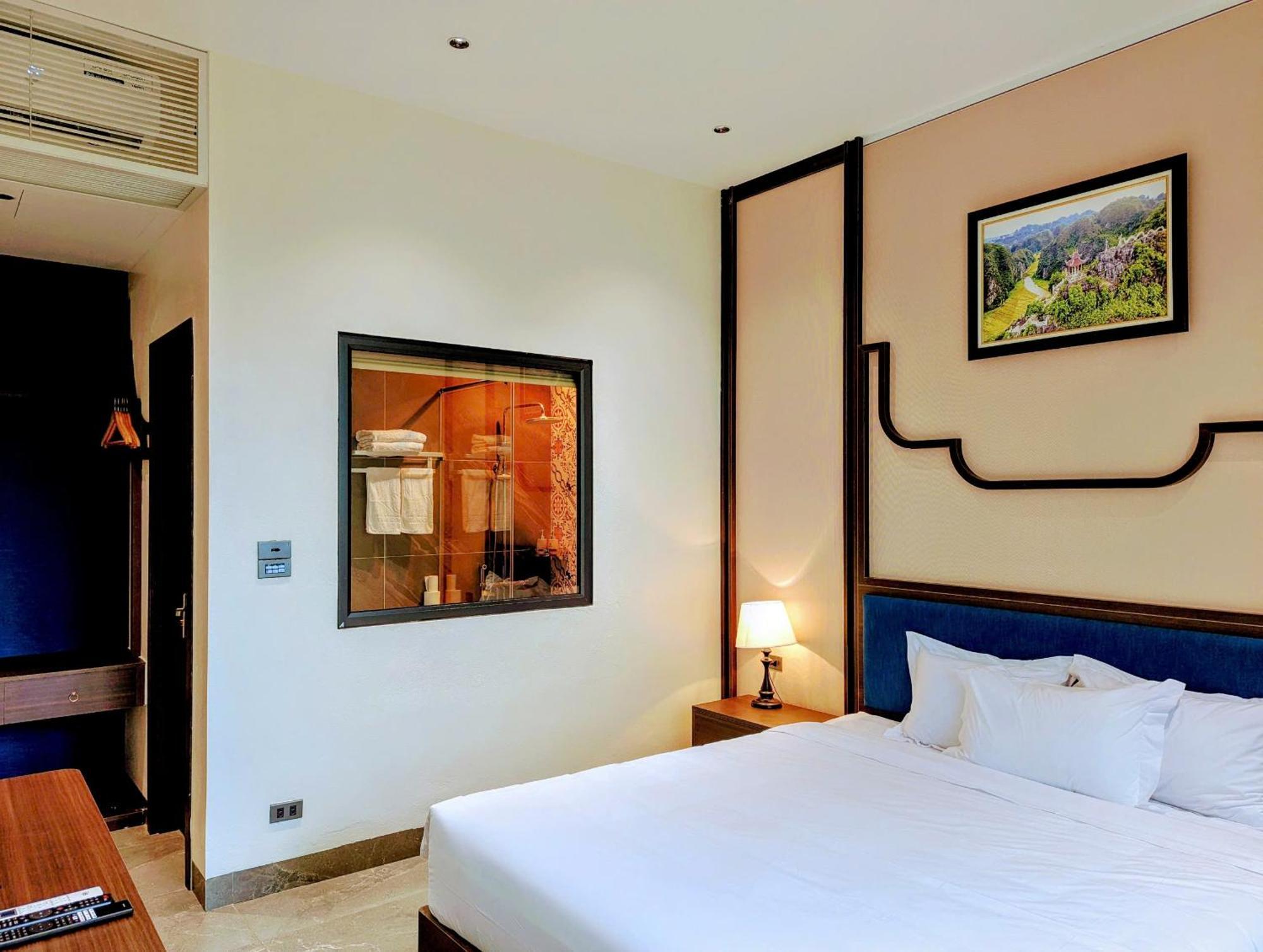Tam Coc Center Luxury Hotel & Villa نينه بينه المظهر الخارجي الصورة